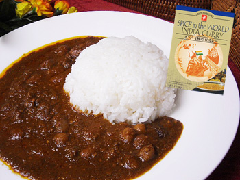インドカレー４種豆カレー