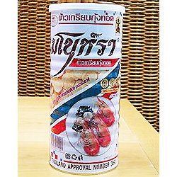 ガーリックの後に漂うエスニックな香り！タイのお菓子！えびせん（缶入り110g）