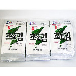 韓国海苔3P　（8切X12枚X3P)